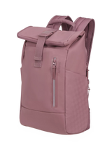 John Lewis American Tourister Small Galactic Roll Top Backpack Mauve 22.5L- Buy online at McGrocer