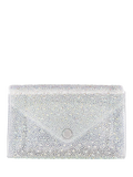 Carvela Positano Vinyl Embellished Clutch Bag