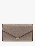 Carvela spiral envelope clutch bag with chain strap and mirror (British brand)