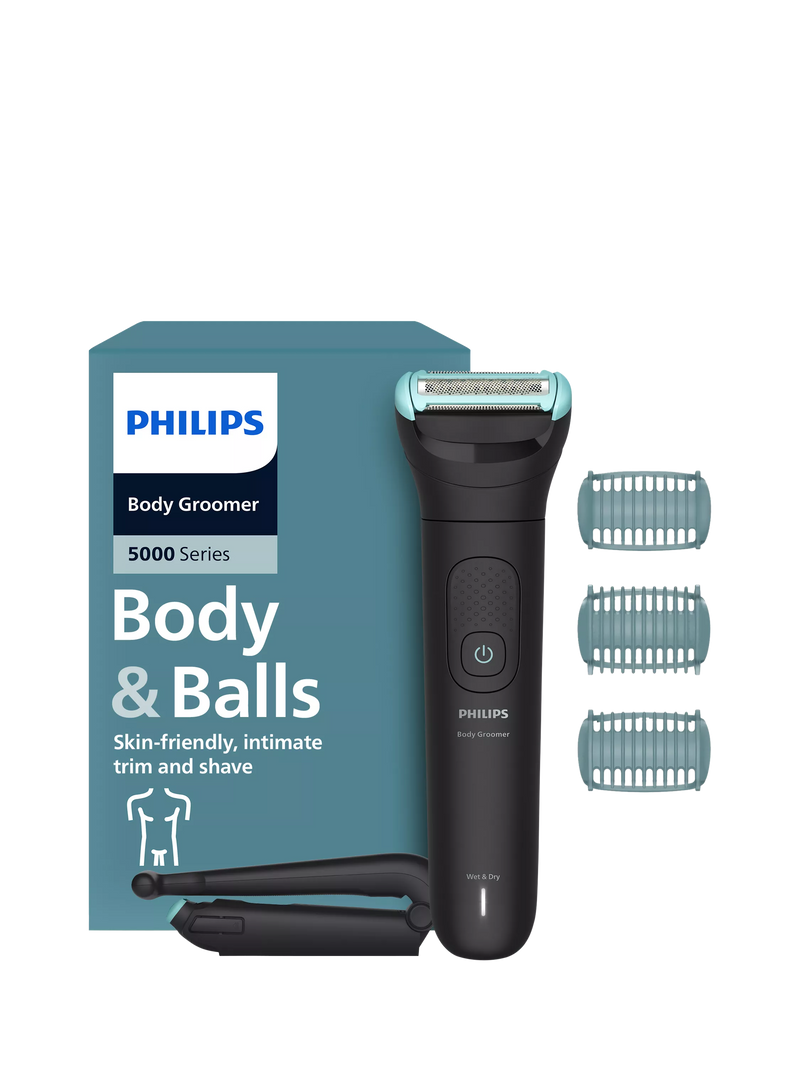 Philips BodyGroom 5000 body groomer black, UK version