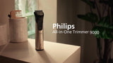 Philips 9000 Multigroom 15-in-1 trimmer in grey, UK version