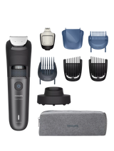 John Lewis Philips Series 7000 Beard Trimmer, Black- Buy online at McGrocer
