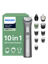 John Lewis Philips 5000 Multigroom 10-in-1 Hair and Beard Trimmer Grey- Buy online at McGrocer