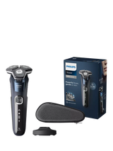 John Lewis Philips 5000 Series S5885/35 Electric Shaver, Blue- Buy online at McGrocer