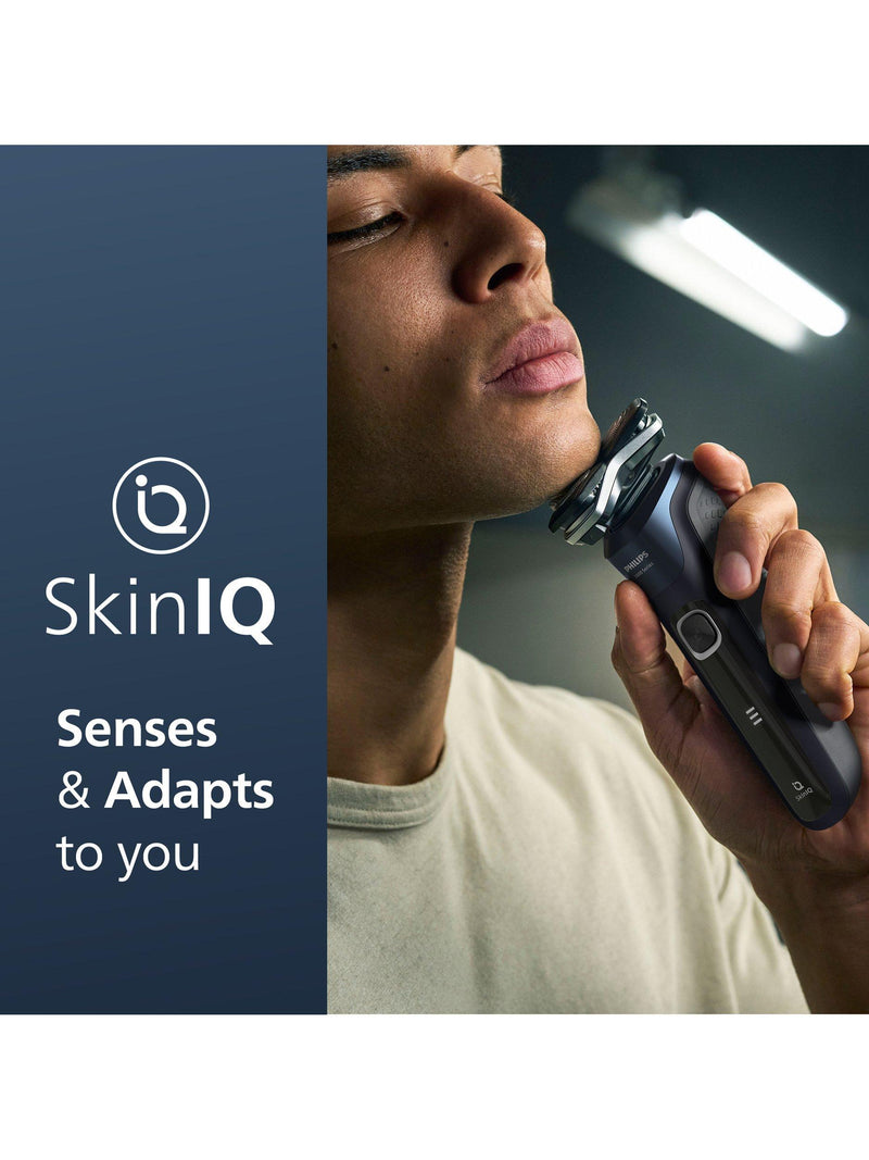 Philips Series 5000 electric shaver blue (British brand)