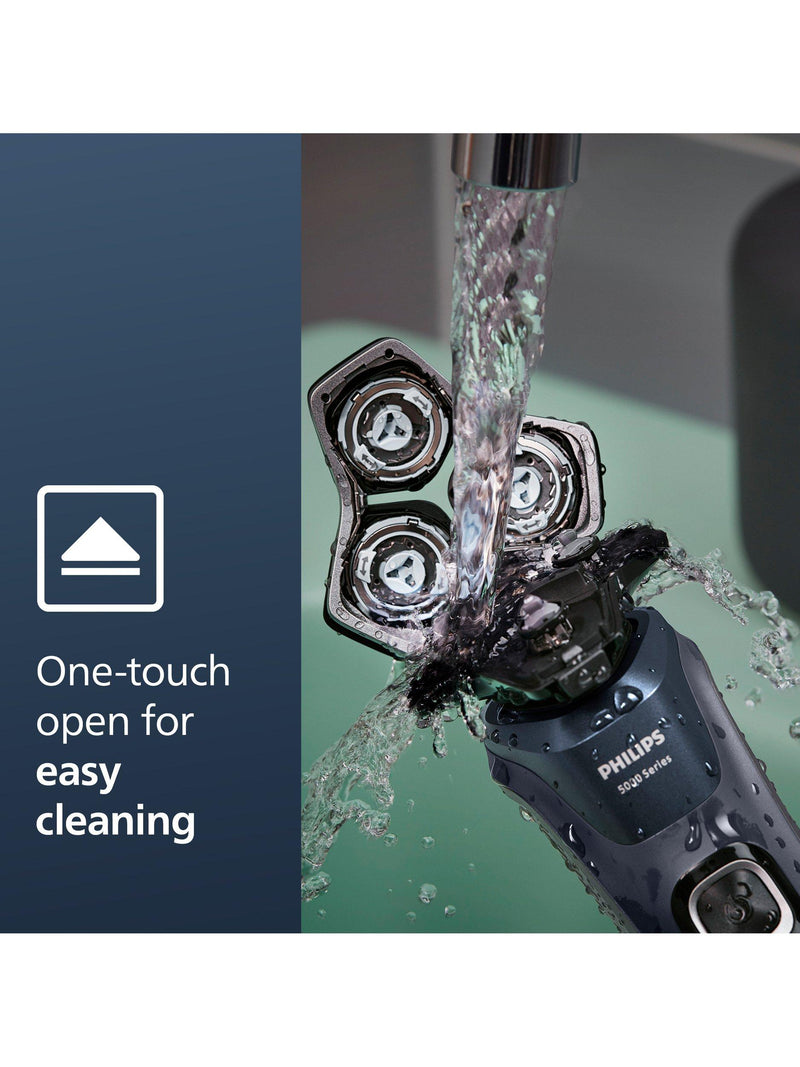 Philips Series 5000 electric shaver blue (British brand)