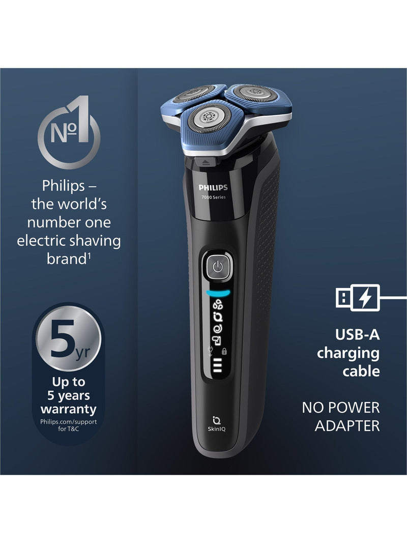 Philips electric shaver 7000 Series black - British product