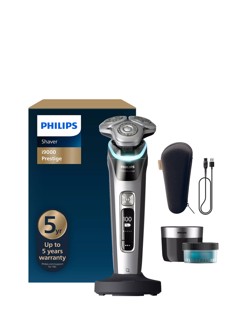 Philips i9000 Prestige electric shaver slate, imported from the UK
