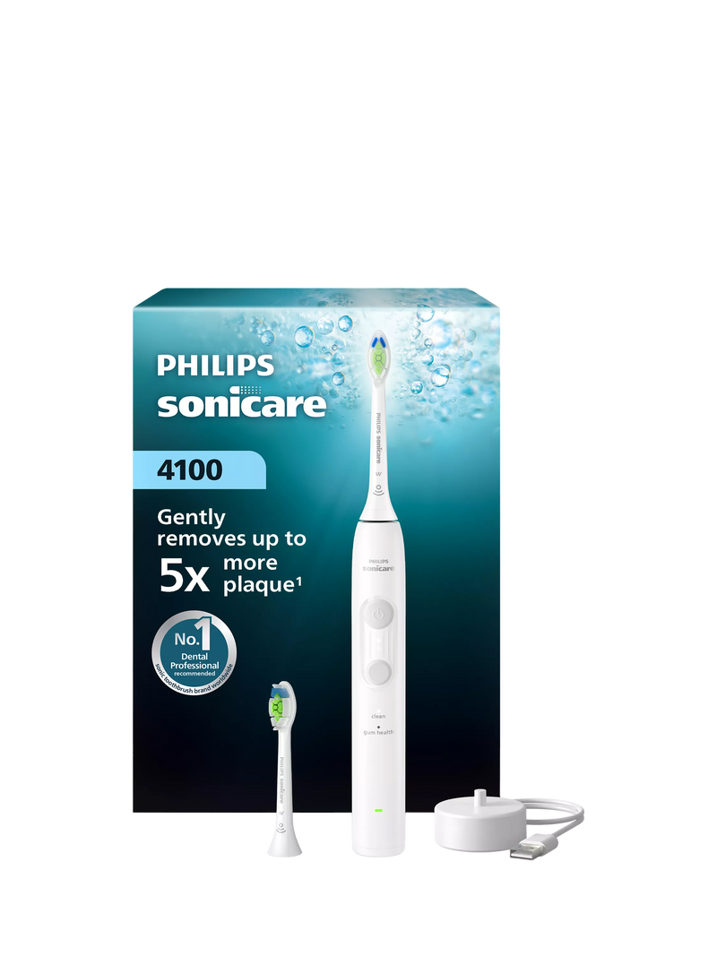 Philips Sonicare 4100 electric toothbrush white, UK version
