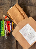 Chasing Threads Veggies Tote Bag Embroidery Kit (British brand)