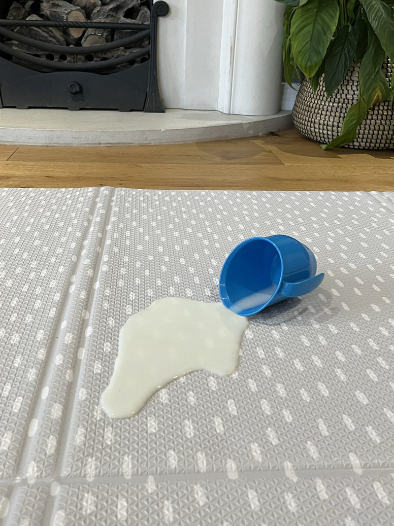FOLDiMATS Rainbow Confetti reversible playmat, imported from the UK