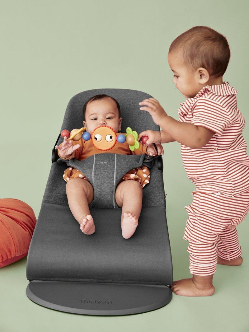 BabyBjörn baby bouncer charcoal grey, UK version