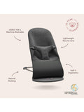 BabyBjörn baby bouncer charcoal grey, UK version