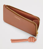 LOEWE Knot card holder in calfskin leather, imported from the UK
