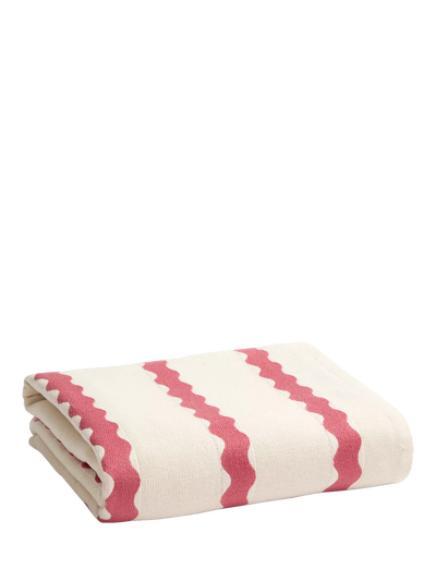 John Lewis Christy Ultra Light Striped Beach Towel- Buy online at McGrocer