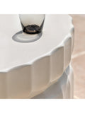 Gallery Direct round coffee table 80cm cream (British brand)