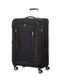 American Tourister Wanderlite XL spinner suitcase shadow black 136L, UK version