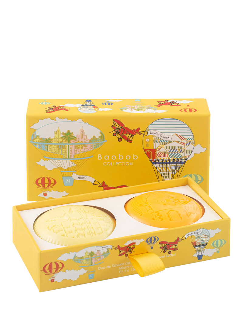 Baobab Collection Miami Saint Tropez soap gift set (British brand)
