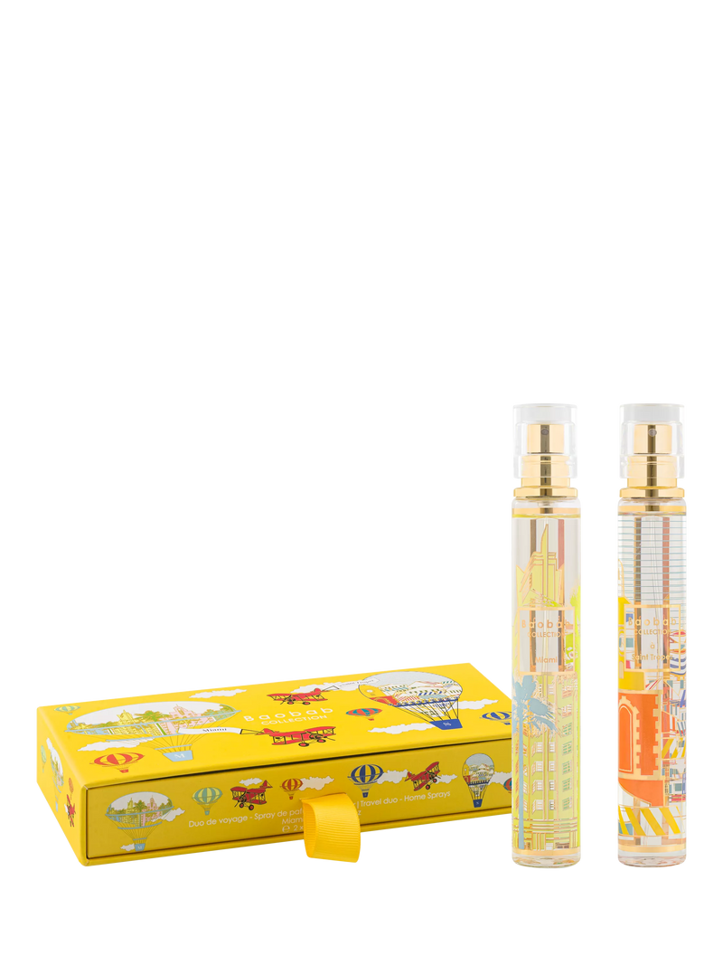 Baobab Collection Miami Saint-Tropez room spray gift set - British product