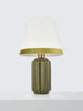John Lewis Audrey fluted ceramic table lamp, UK version