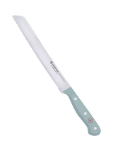 John Lewis WÜSTHOF Gourmet Bread Knife, Quiet Blue, 20cm- Buy online at McGrocer