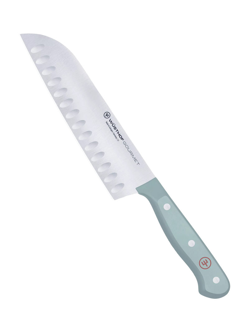 WÜSTHOF Gourmet Santoku knife 17cm Quiet Blue, UK version