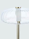 John Lewis Parafina lamp polished brass and glass shade, UK version