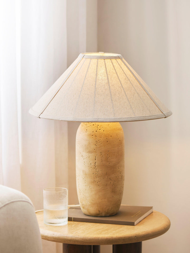 John Lewis Rune concrete table lamp medium (British brand)