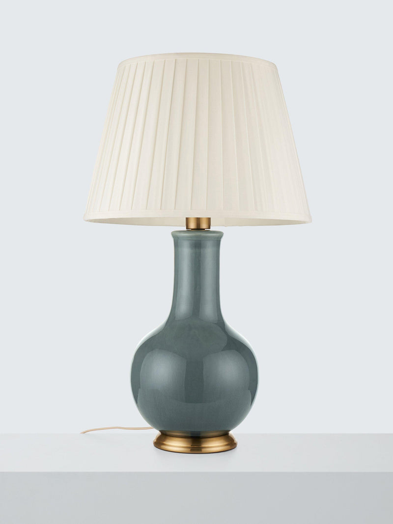 John Lewis Hatherleigh ceramic table lamp, imported from the UK