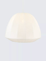 John Lewis John Lewis Blake Pleat Easy Fit Pendant Ceiling Shade, 42cm, Marshmallow- Buy online at McGrocer