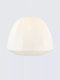 John Lewis Blake Pleat pendant ceiling shade 42cm marshmallow, UK version