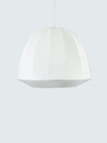 John Lewis Blake Pleat pendant ceiling shade 42cm marshmallow, UK version