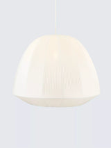 John Lewis John Lewis Blake Pleat Easy Fit Pendant Ceiling Shade, Marshmallow, 55cm- Buy online at McGrocer