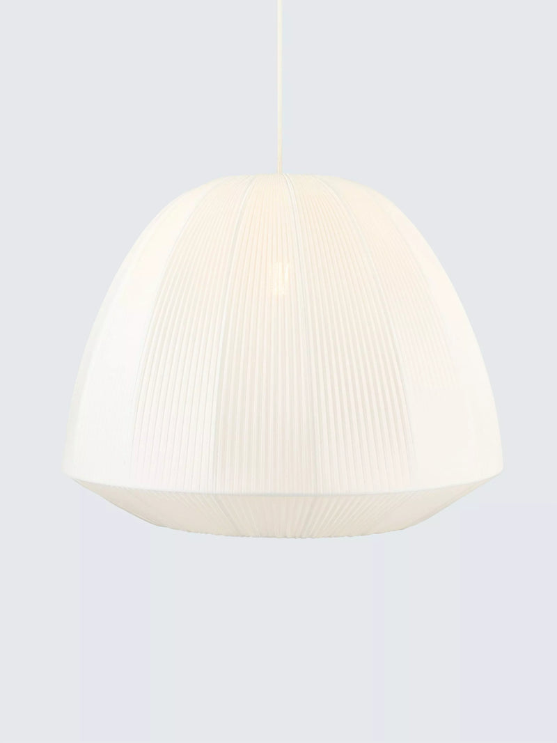 John Lewis Blake pleat pendant ceiling shade 55cm (British brand)