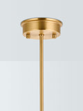 John Lewis Cuthbert ceiling light antique brass, imported from the UK