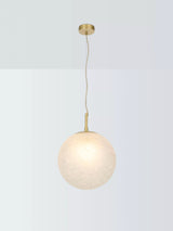 John Lewis John Lewis Modern Moon Frosted Confetti Glass Pendant Ceiling Light- Buy online at McGrocer