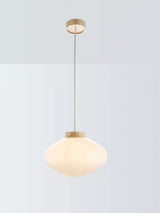 John Lewis John Lewis Temple Oak Wood Effect Pendant Ceiling Light- Buy online at McGrocer