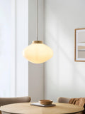John Lewis Temple pendant ceiling light oak wood effect, imported from the UK