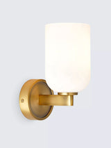 John Lewis John Lewis Samir Wall Light, Warm Matt Antique Brass- Buy online at McGrocer
