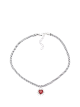 John Lewis frkl. Spike Heart Necklace, Silver- Buy online at McGrocer