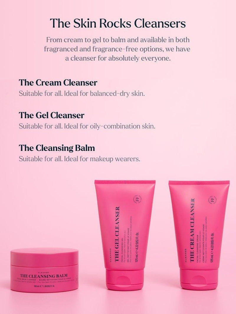 Skin Rocks cleansing balm fragrance free 100ml, imported from the UK