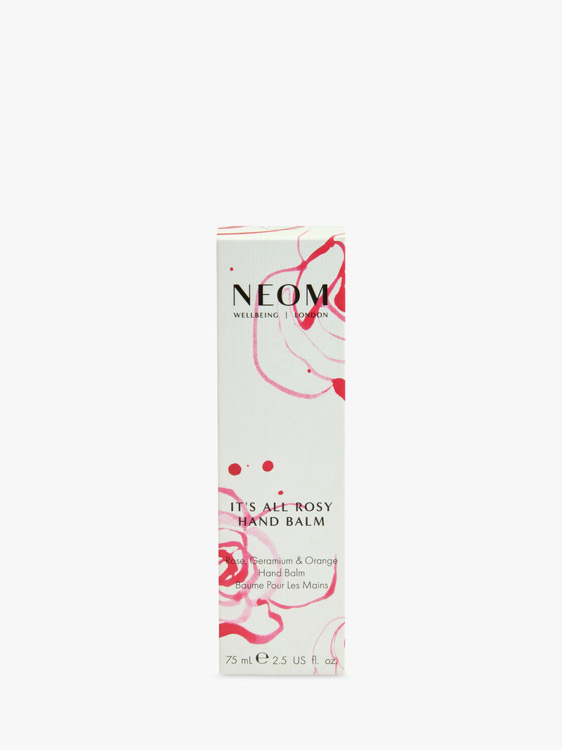 NEOM Its All Rosy hand balm 75ml, imported from the UK