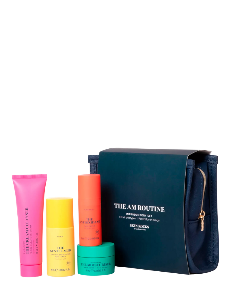 Skin Rocks AM Routine mini skincare gift set, UK version