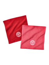 John Lewis Christy Wimbledon Face Cloths Strawberry Pink Pack of 2- Buy online at McGrocer