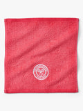 Christy Wimbledon face cloths pack of two strawberry pink (British brand)
