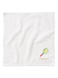 Christy Wimbledon face cloths pack of 5 white cotton, UK version