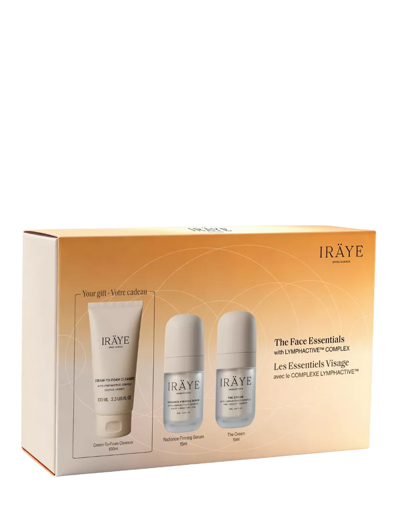 IRÄYE Face Essentials gift set, imported from the UK