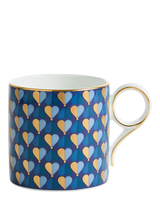 John Lewis Wedgwood The Love Bone China Desk Mug, Aegean, 330ml- Buy online at McGrocer