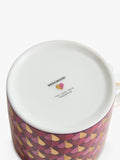 Wedgwood Love bone china desk mug 330ml magenta - British product