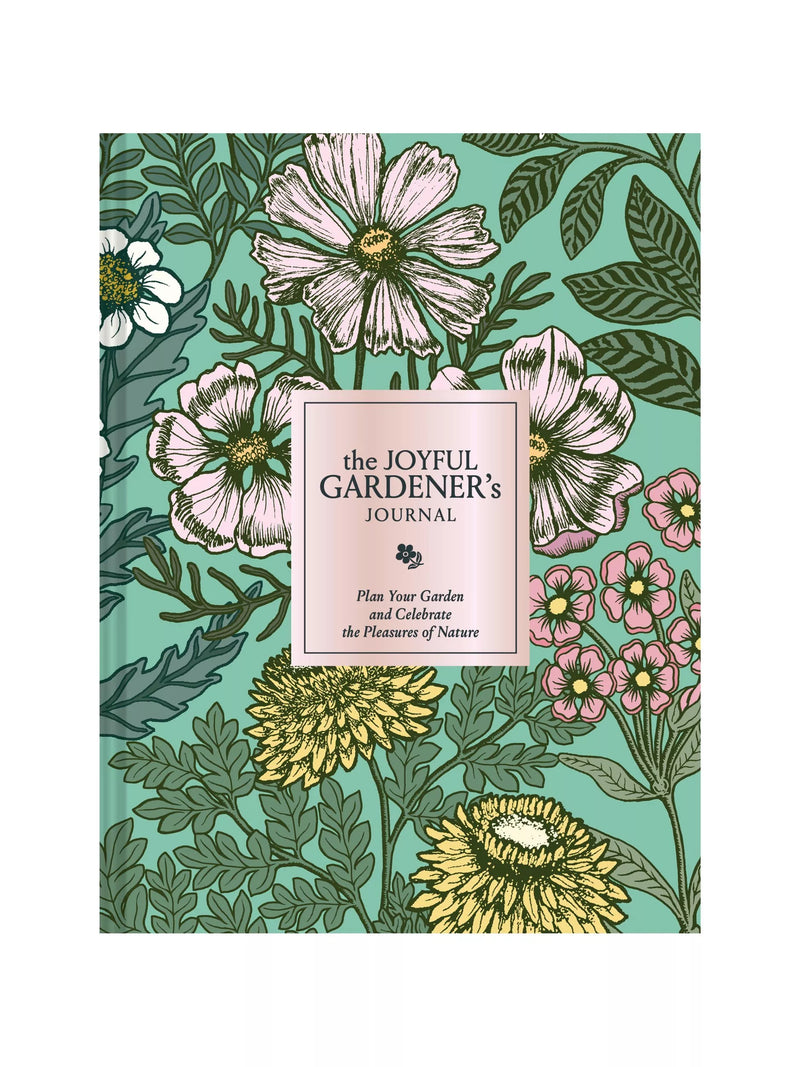 Chronicle Books gardening journal The Joyful Gardener's, imported from the UK